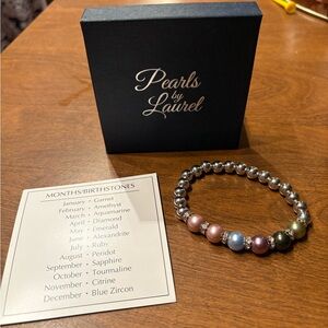 Pearls by Laurel Birthstone Bracelet